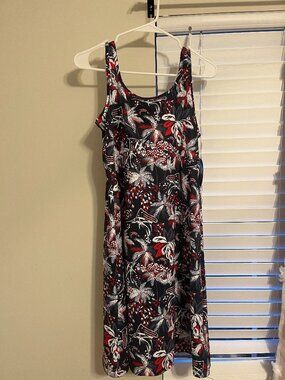 Columbia PFG Freezer Dress Red White & Blue Medium